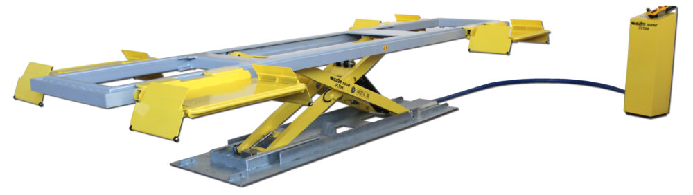 MASTER 5000 ES Floor-mounted fast repair bench Lift and fast repair bench for utility vehicles